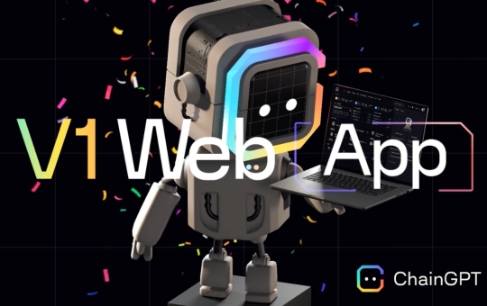 ChainGPT unveils the release of its V1 Dashboard, enabling Web3 with AI Capabilities