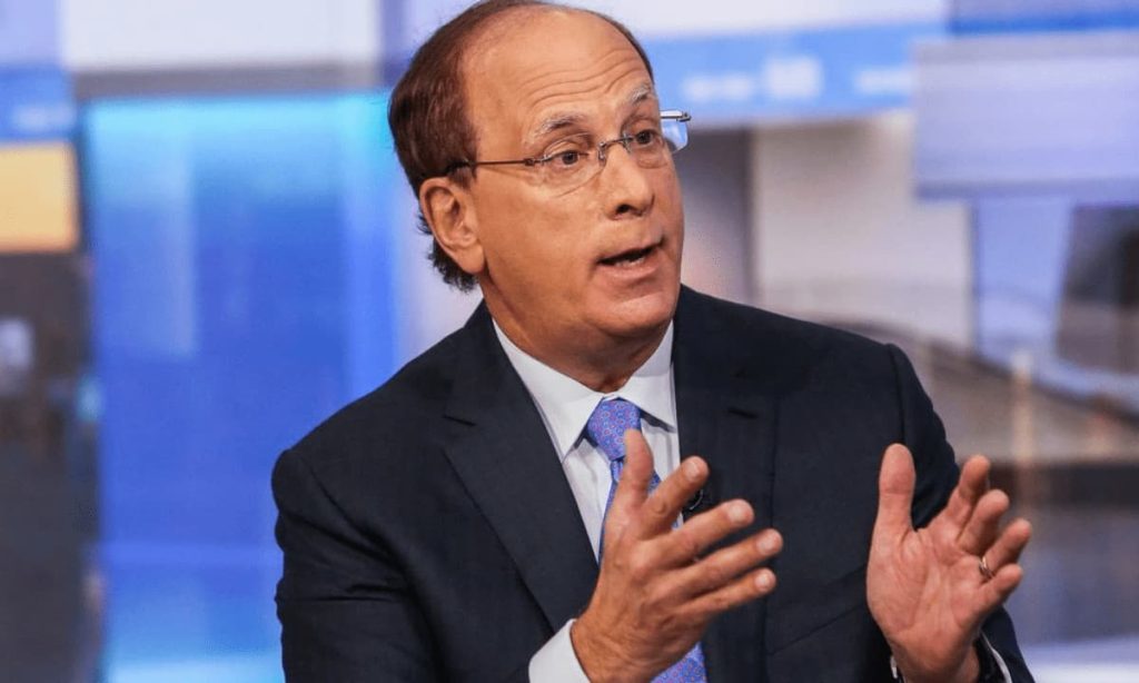 BlackRock CEO Larry Fink Calls Bitcoin Pump A "Flight to Quality"